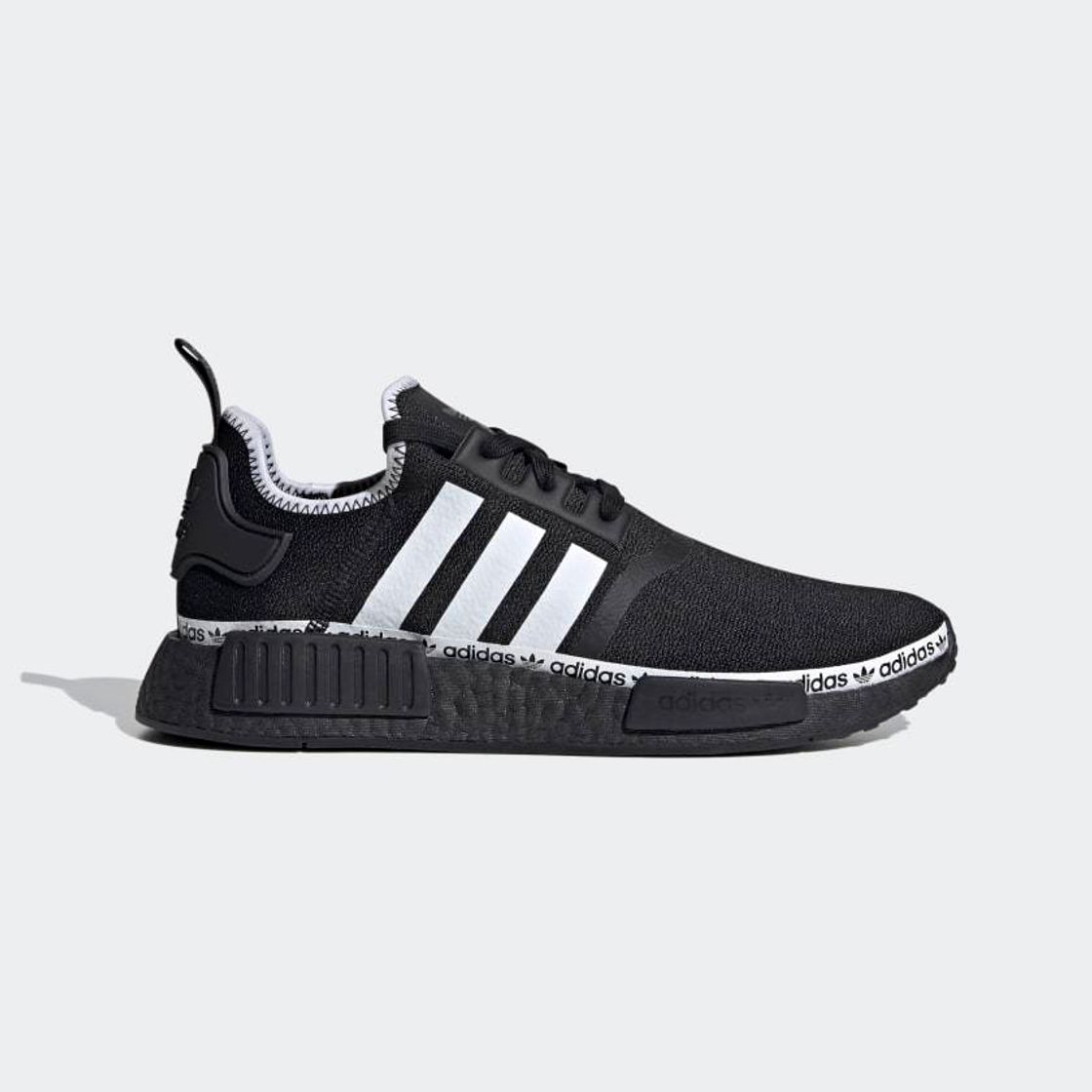 Moda adidas Sapatos NMD_R1 - Preto