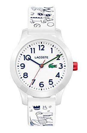 Moda Lacoste Reloj Análogo clásico para Niños de Cuarzo con Correa en Silicona