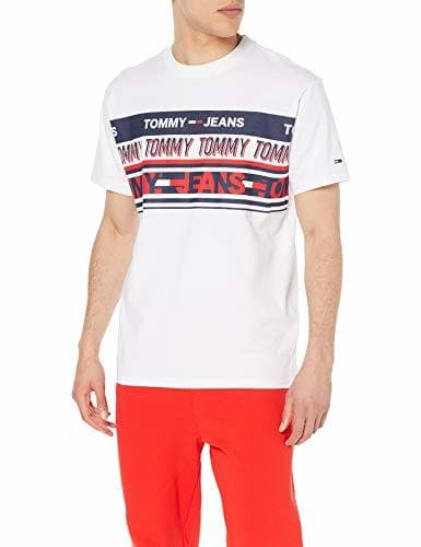 Moda Tommy Hilfiger Brooke C-nk tee SS Camiseta, Blanco