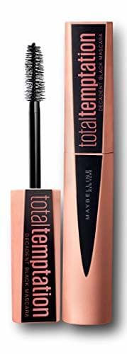 Belleza Maybelline Máscara De Pestañas Volumen Total Temptation Decadent Black Negro Intenso 