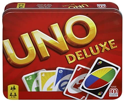 Producto Mattel Games UNO Deluxe, juego de cartas