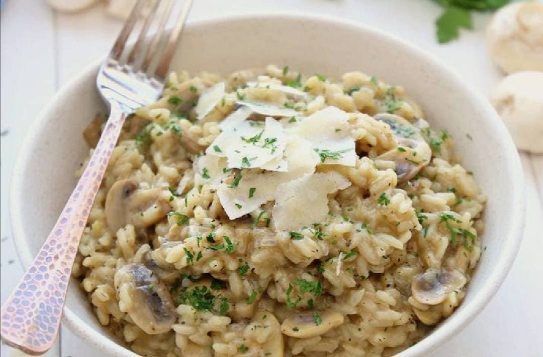 Fashion Risotto de cogumelos