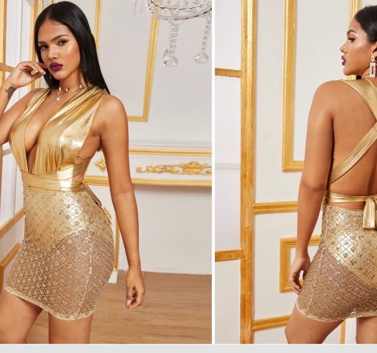 Producto Vestido Dourado