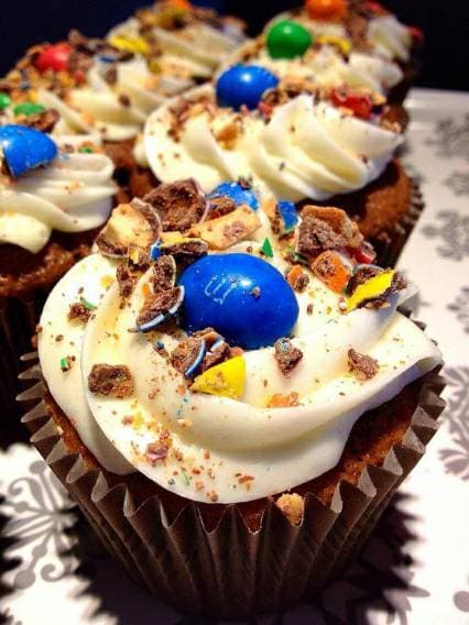 Moda Cupcake M&m's