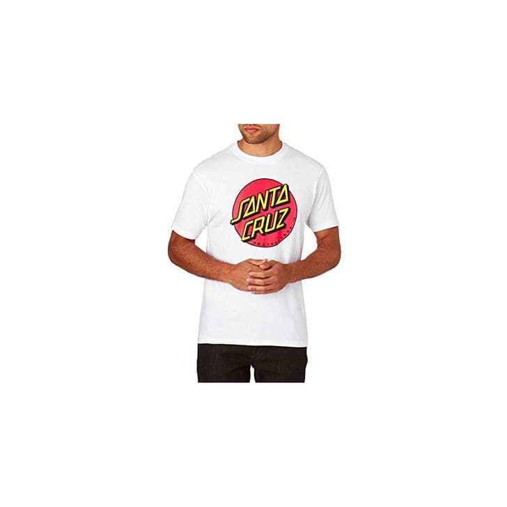 Moda Camiseta Santa Cruz Classic Dot Blanco