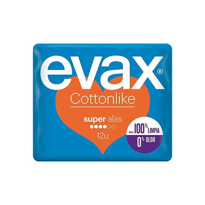 Producto Evax Cottonlike Super Compresas con Alas