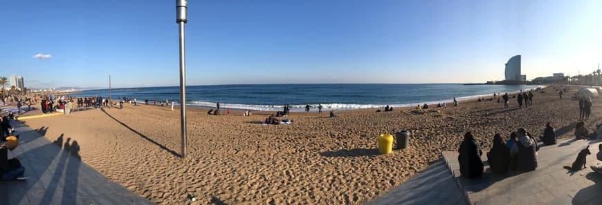 Lugar Playa de la Barceloneta