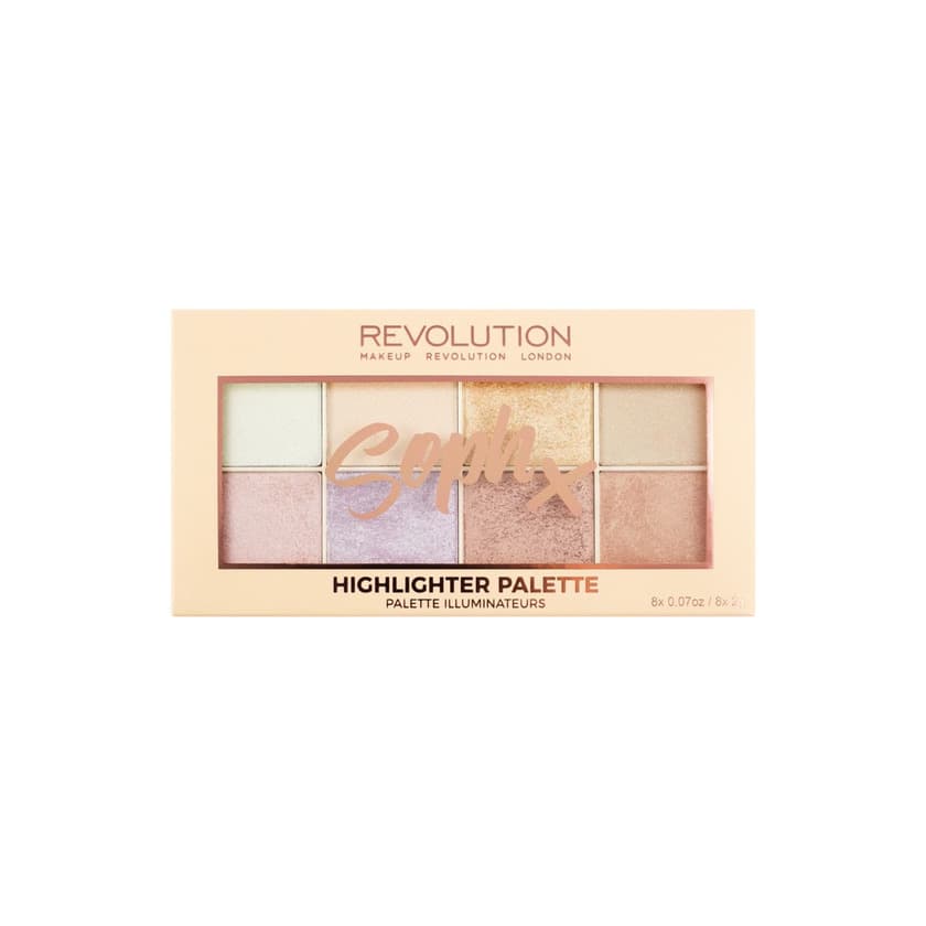 Producto Paleta de highlighter- Makeup Revolution