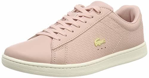 Moda Lacoste Carnaby EVO 119 3 SFA, Zapatillas para Mujer, Rosa