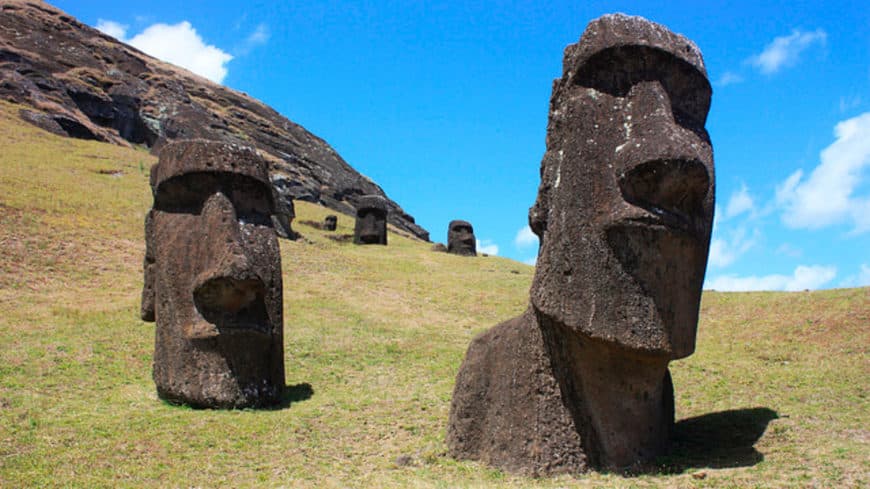 Place Moais da Ilha de Páscoa