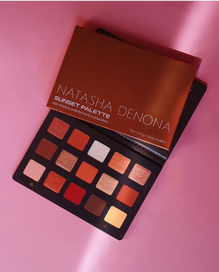 Moda Natasha denona Sunset eyeshadow palette 