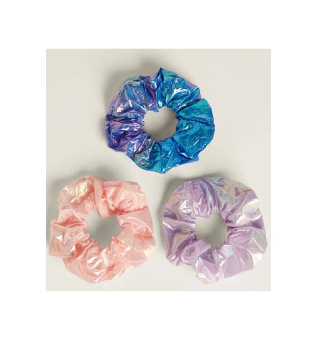 Producto Pack de scrunchies iridescentes