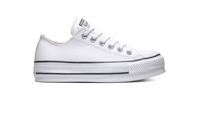 Producto Chuck Taylor All Star Platform Clean Leather Low-Top White 