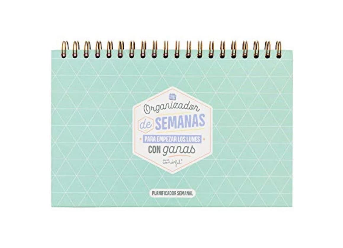 Product Organizador de semanas para Empezar los Lunes con ganas