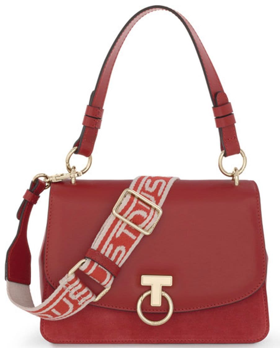 Producto Mala City Zafiro Bag em pele em Vermelho