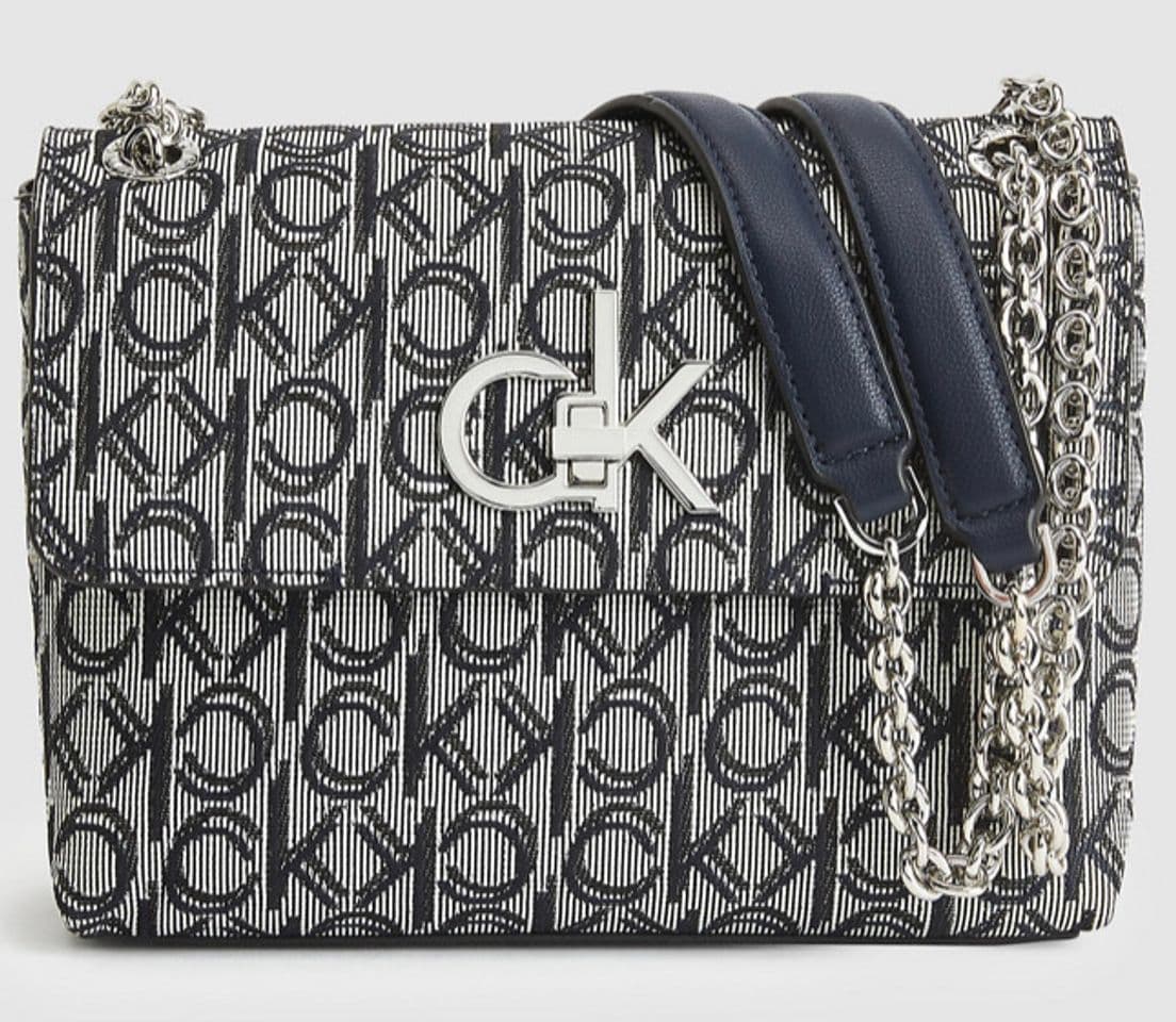 Producto Logo Jacquard Convertible Shoulder Bag CALVIN KLEIN