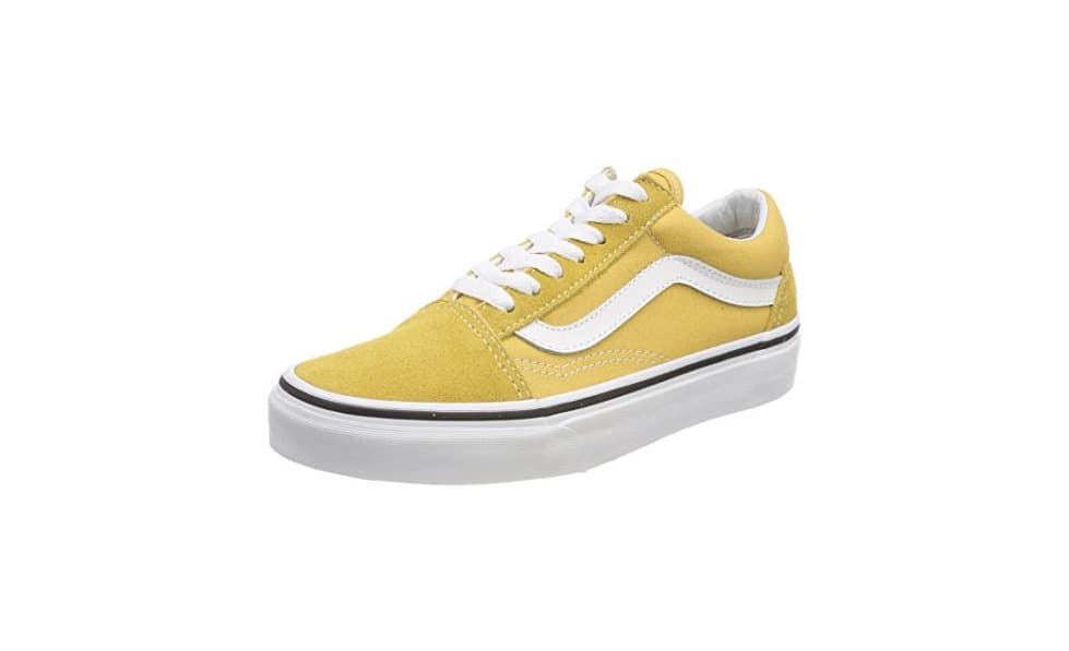 Moda Vans Old Skool, Zapatillas de Entrenamiento Unisex Adulto, Amarillo