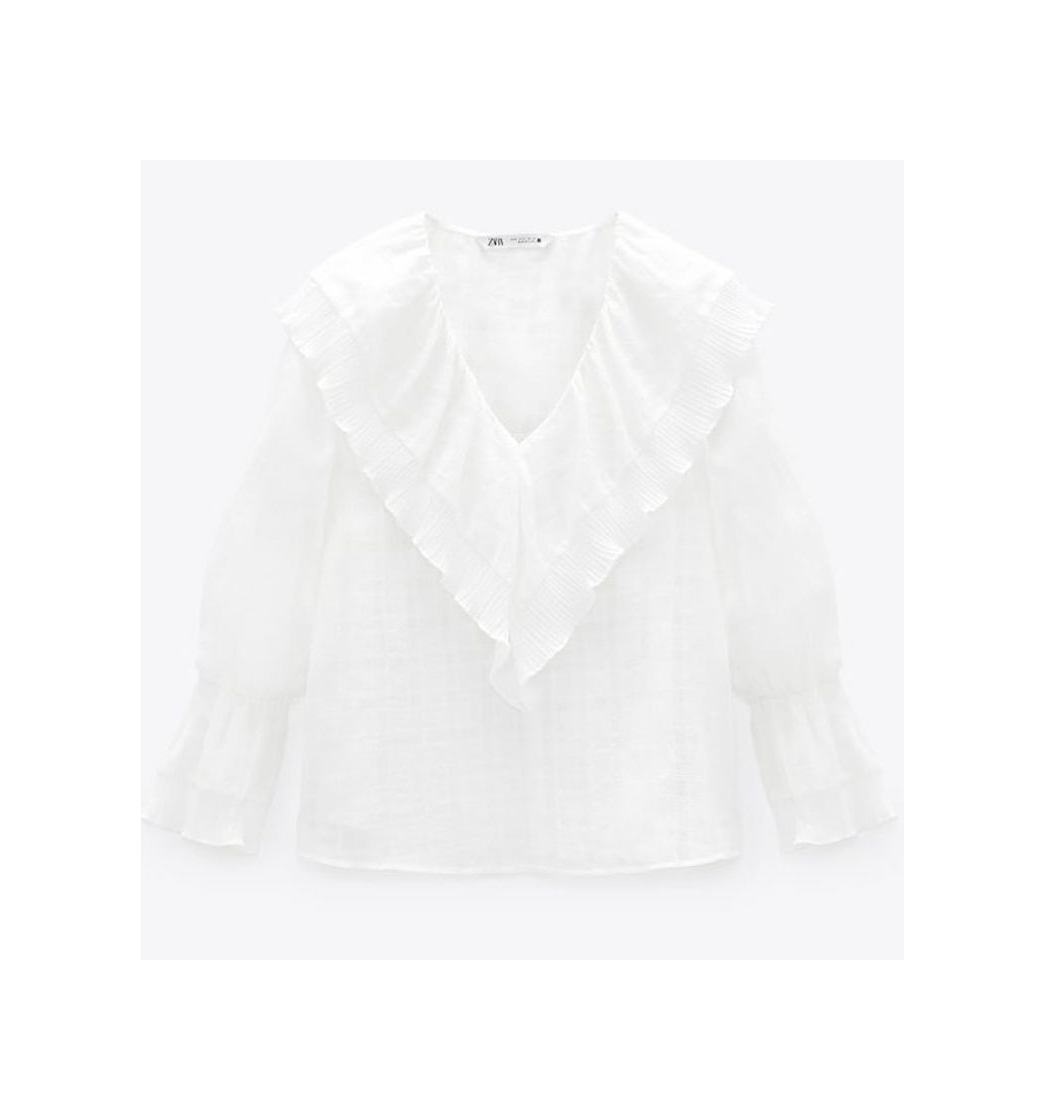 Moda BLOUSE WITH MATCHING RUFFLES