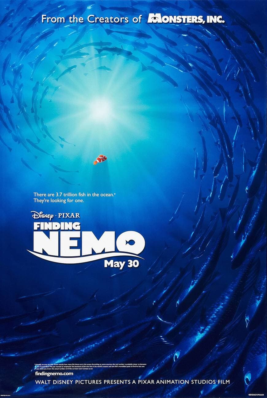 Película Finding Nemo