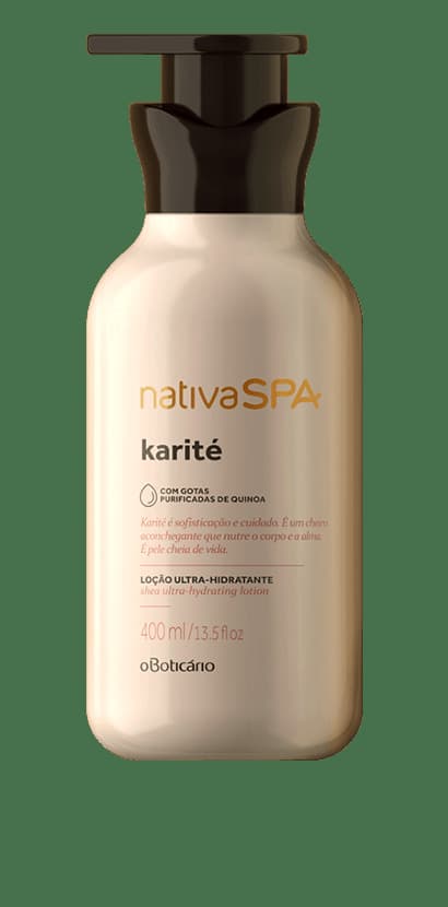 Producto Nativa SPA Loção Hidratante Karite

