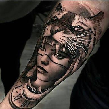 Moda Tatuagem de braço