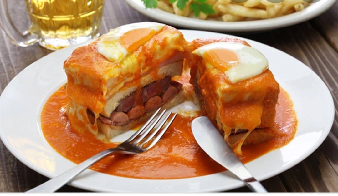 Fashion Francesinha (Portuguese croque-madame) Recipe | Good Food