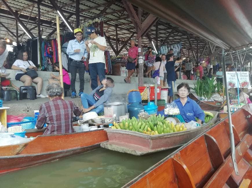 Lugar Floating Market Bangkok Tour