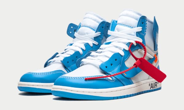 Fashion Jordan 1 Retro High UNC 'Off White'