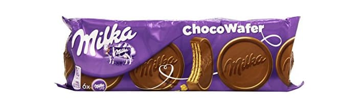 Producto Milka Choco Wafer Barquillo con Relleno de Cacao