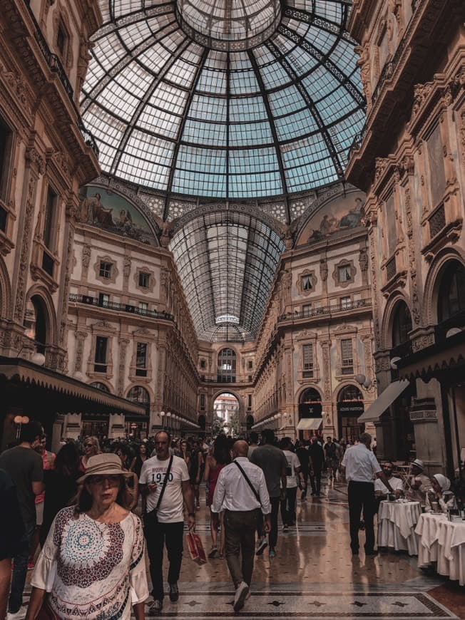 Lugar Galería Vittorio Emanuele II