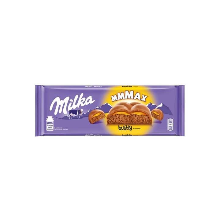 Producto Milka Bubbly Caramelo