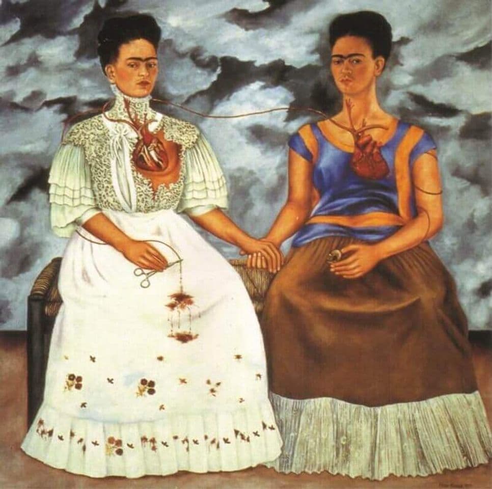 Moda The Two Fridas, 1939 by Frida Kahlo