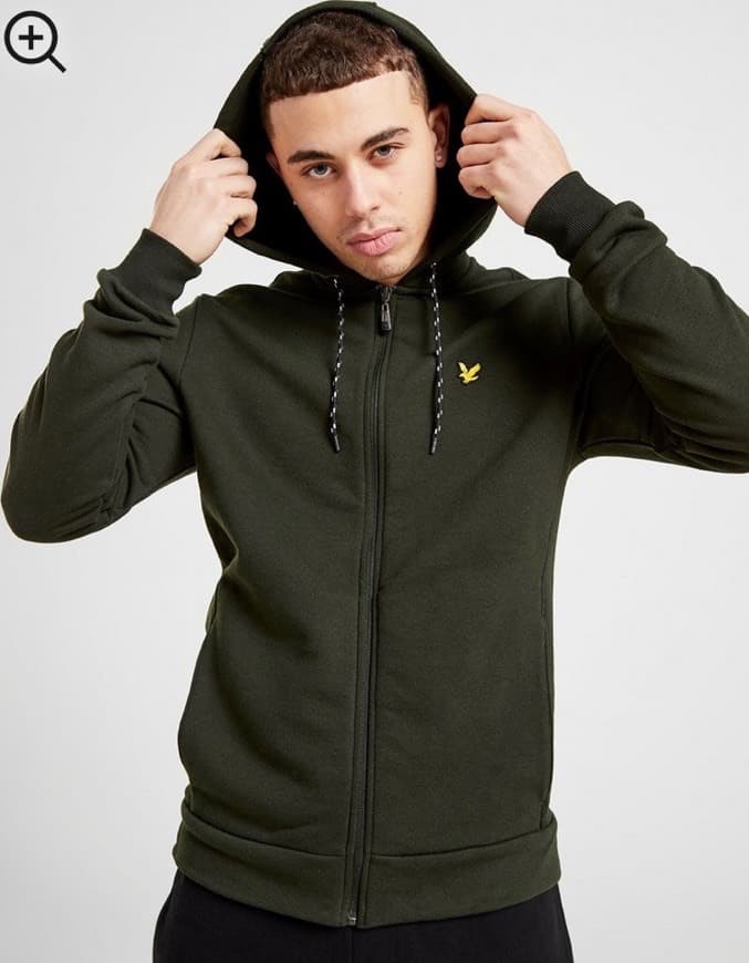 Fashion Lyle & Scott Sport Poly Zip Through Hoodie