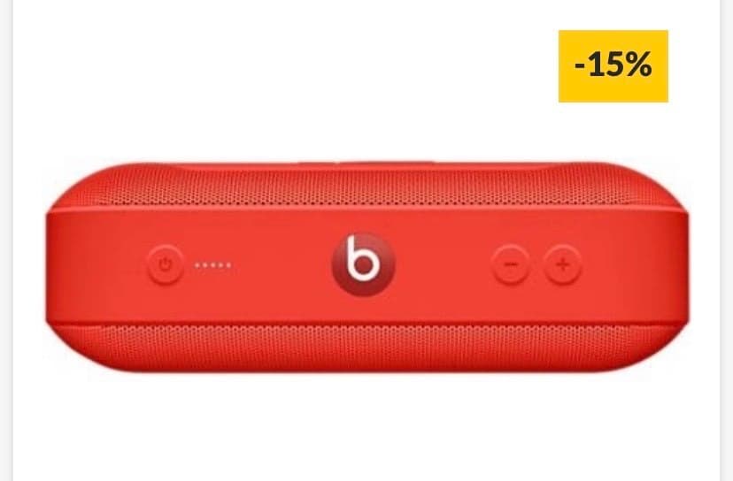 Fashion Beats Pill vermelha