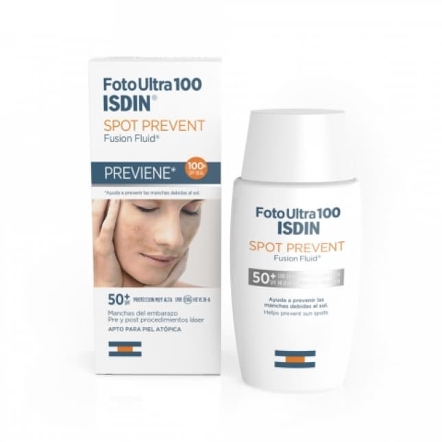 Belleza ISDIN Foto Ultra 100 Spot Prevent Fotoprotector Facial Fluido