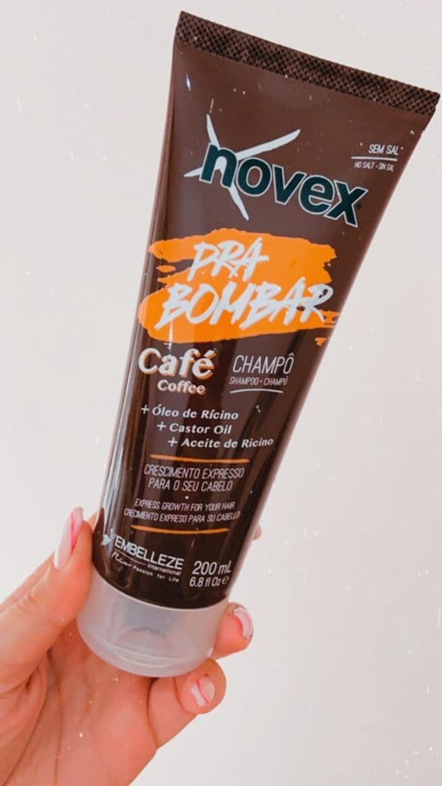 Moda Novex Champô Pra Bombar Café - Pluricosmetica