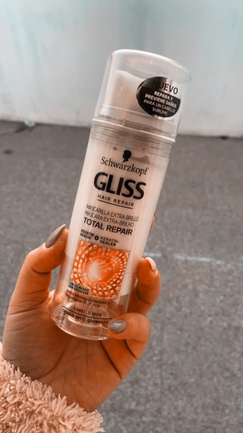 Producto Máscara de Cabelo Extra Brilho Reparação Total
Gliss