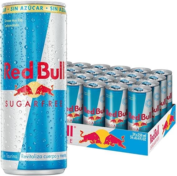 Producto Red Bull Sugarfree, Bebida energética - 24 de 250 ml.