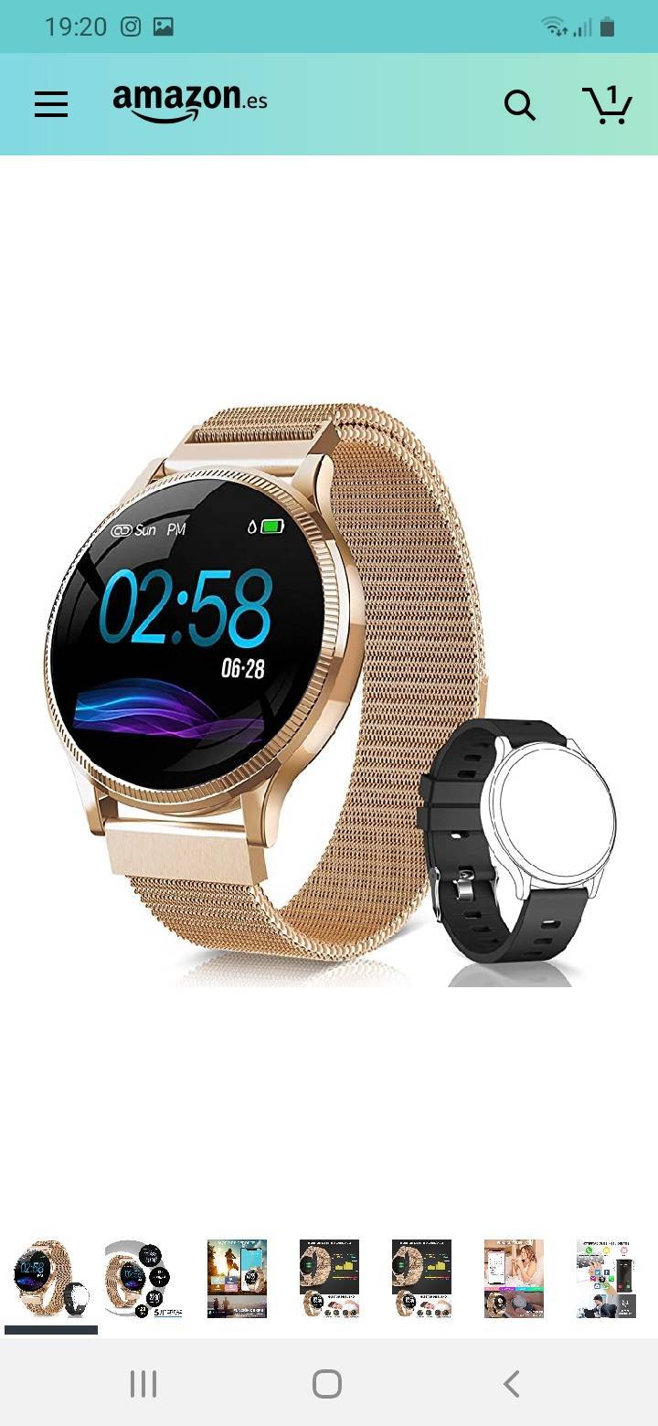 Producto NAIXUES Smartwatch