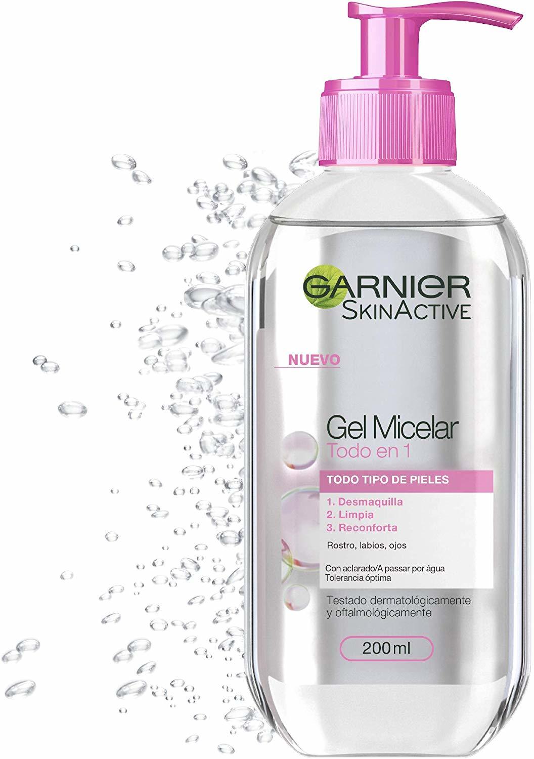 Producto Garnier Skin Active Gel Micelar Desmaquillante para Pieles N