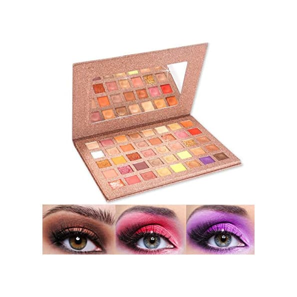 Producto Onlyoily Sombra de ojos brillante- Paleta de maquillaje port