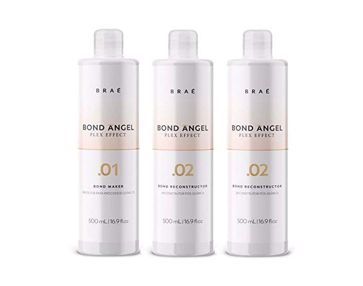 Producto Brae Bond Angel Plex Effect Kit 500ml Repair for Blonde Hair Professional Use