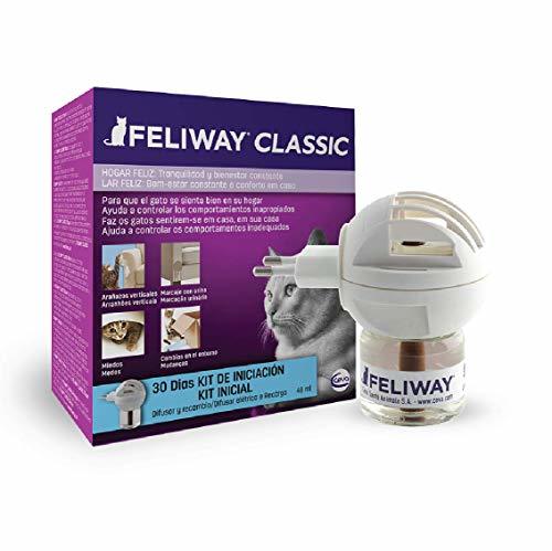 Producto FELIWAY Classic - Antiestrés para gatos - Marcaje con orina, Miedos, Cambios