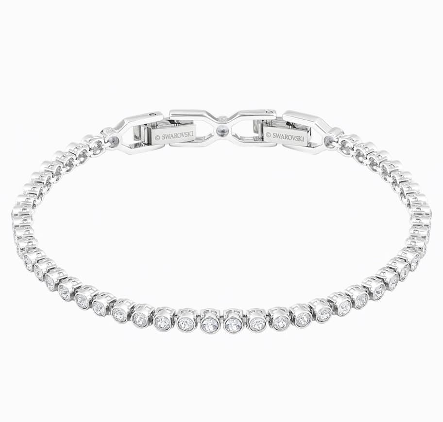 Fashion Swarovski | EMILY BRACELET, WHITE, RHODIUM PLATED