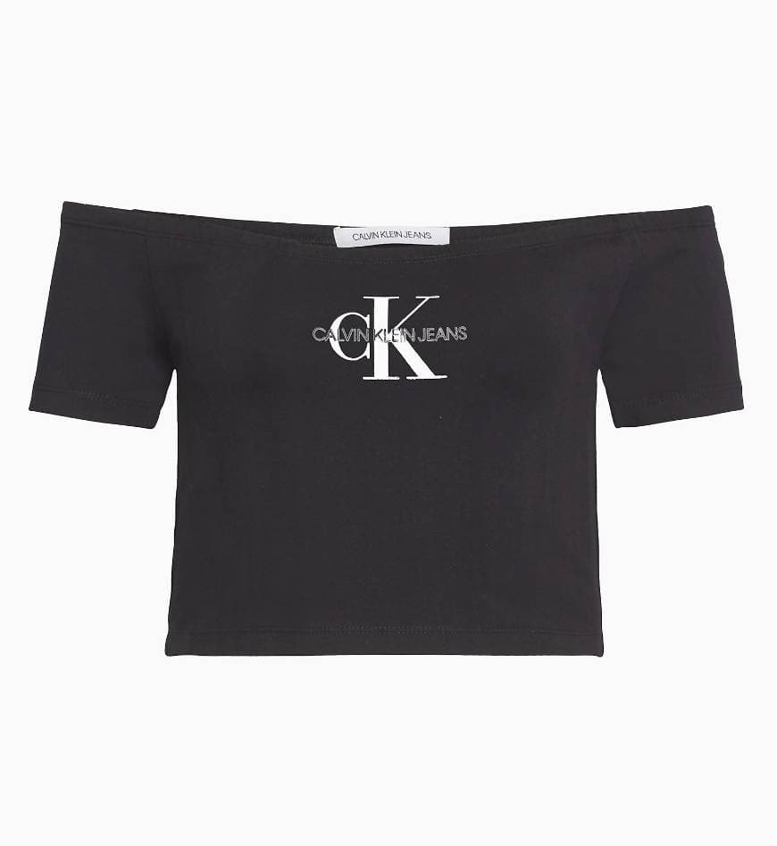 Fashion Logo Off-Shoulder Top CALVIN KLEIN