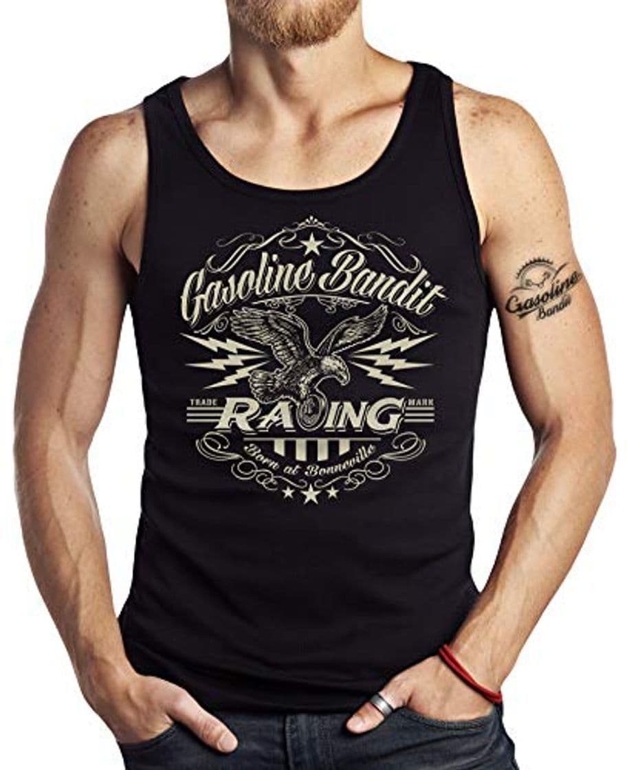 Product Gasoline Bandit Original Hot Rod Biker Tank-Top