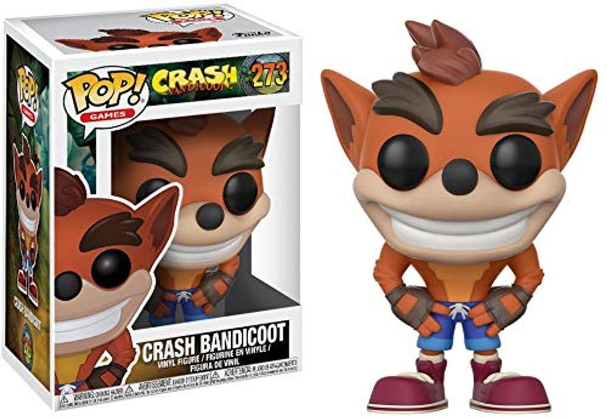 Juego Funko - POP! Vinilo Colección Crash Bandicoot - Figura Crash Bandicoot