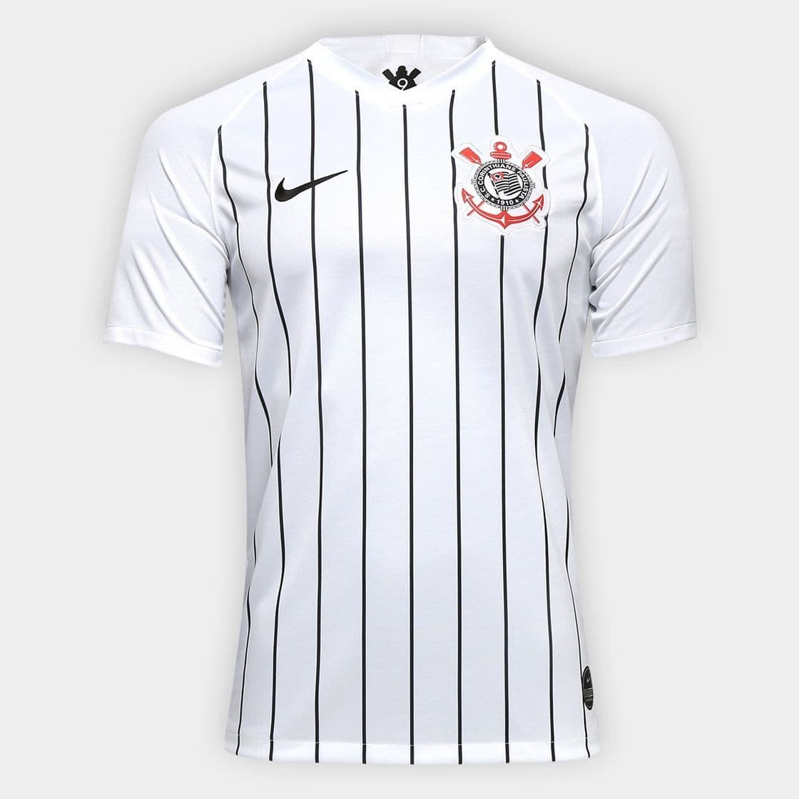 Moda Camisa Corinthians I 19/20 s/nº Torcedor Nike Masculina - Branco e ...