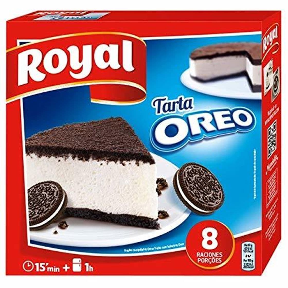 Producto Postre Tarta Oreo Royal 215gr