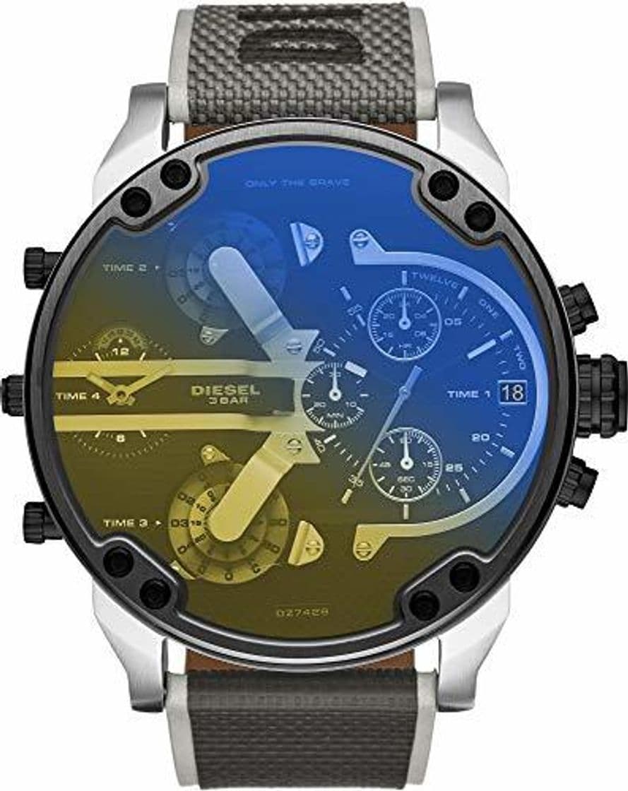 Fashion DIESEL MR DADDY 2.0 DZ7429 Cronógrafo para hombres